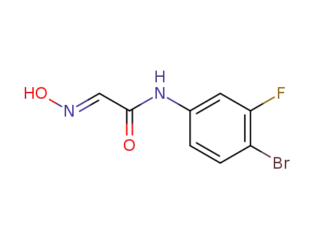 (E)-N-(4-bromo-3-fluorophenyl)-2-(oximido)acetamide