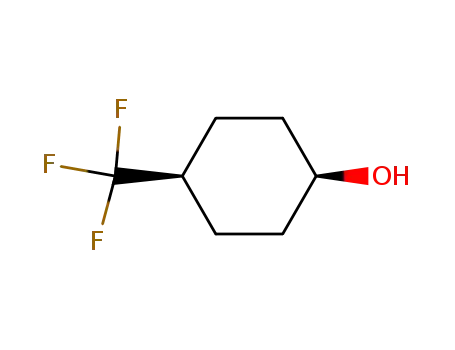 Molecular Structure of 75091-92-8 (cis-4-(Trifluoromethyl)cyclohexanol)