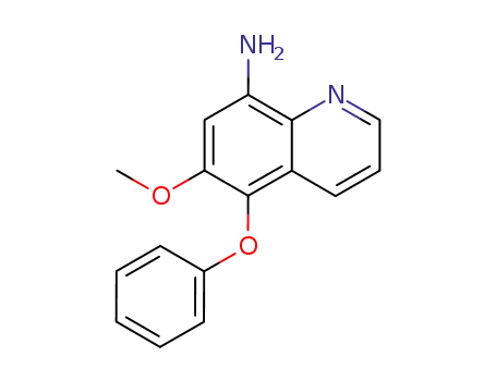Molecular Structure of 63460-36-6 (6-methoxy-5-phenoxy-[8]quinolylamine)