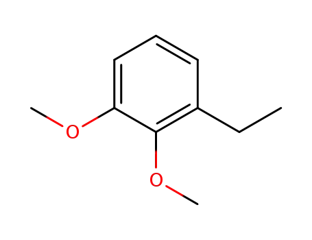 Molecular Structure of 103517-22-2 (Benzene, 1-ethyl-2,3-dimethoxy-)