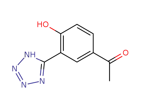 <(4-hydroxy-3-1H-tetrazol-5-yl)phenyl>ethanone