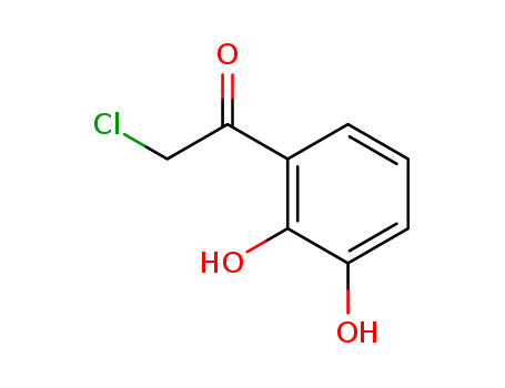 Ethanone, 2-chloro-1-(2,3-dihydroxyphenyl)- (9CI)