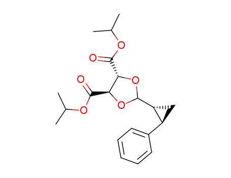 (4R,5R)-2-((1R,2R)-2-Phenyl-cyclopropyl)-[1,3]dioxolane-4,5-dicarboxylic acid diisopropyl ester