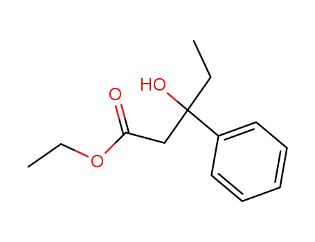 Molecular Structure of 2293-61-0 (ethyl 3-hydroxy-3-phenylpentanoate)