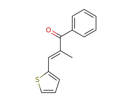2-Propen-1-one,2-methyl-1-phenyl-3-(2-thienyl)-, (E)- (9CI) cas  67615-48-9