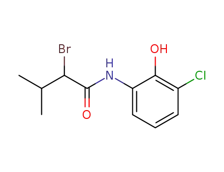 Butanamide, 2-bromo-N-(3-chloro-2-hydroxyphenyl)-3-methyl-
