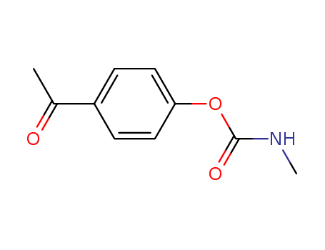 Ethanone,1-[4-[[(methylamino)carbonyl]oxy]phenyl]- cas  1135-43-9