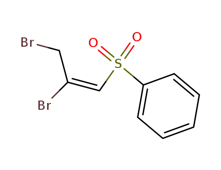 Benzene, [[(1E)-2,3-dibromo-1-propenyl]sulfonyl]-