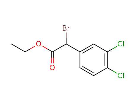 a-Brmo-3,4-dichlorophenylacetic acid ethyl ester