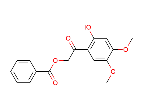 2-benzoyloxy-1-(2-hydroxy-4,5-dimethoxy-phenyl)-ethanone