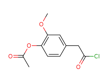 4-acetoxy-3-methoxyphenylacetyl chloride