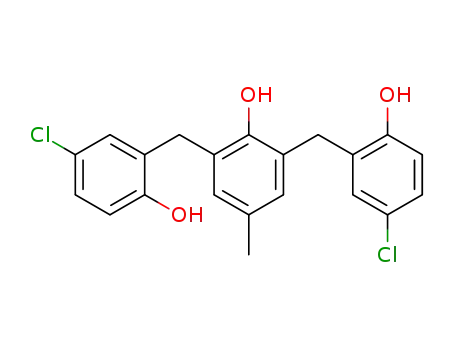 Phenol, 2,6-bis[(5-chloro-2-hydroxyphenyl)methyl]-4-methyl-