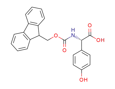 Benzeneacetic acid, a-[[(9H-fluoren-9-ylmethoxy)carbonyl]amino]-4-hydroxy-,(S)- (9CI)