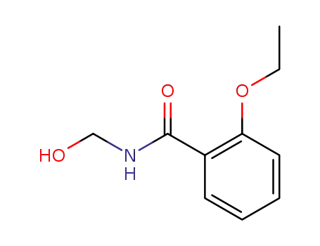Molecular Structure of 106920-39-2 (2-ethoxy-N-(hydroxymethyl)benzamide)