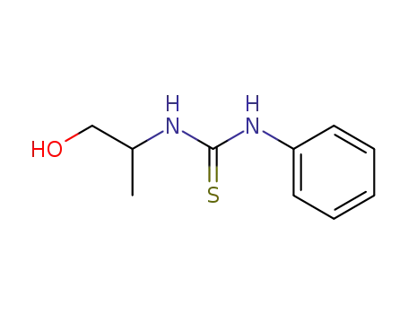 Molecular Structure of 21152-53-4 (1-(1-hydroxypropan-2-yl)-3-phenylthiourea)