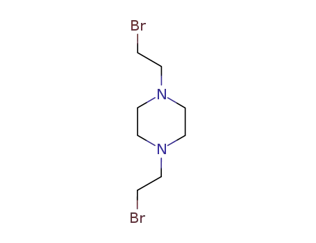 Piperazine, 1,4-bis(2-bromoethyl)- (9CI)