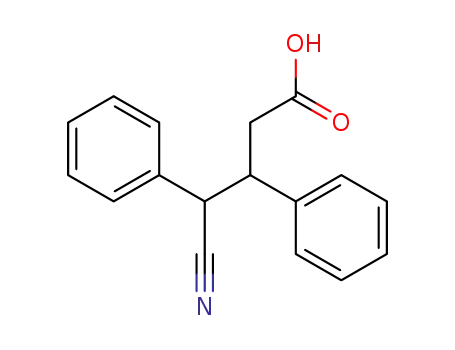 optically inactive 3,4-diphenyl-4-cyano-butyric acid