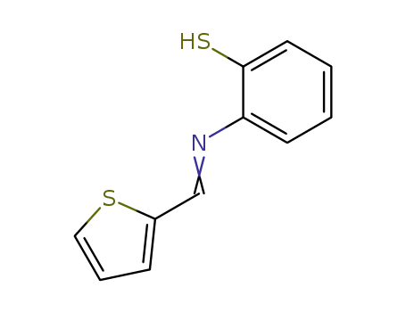 2-((2-Thienylmethylene)amino)benzenethiol