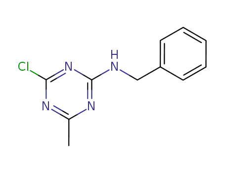 N-benzyl-4-chloro-6-methyl-1,3,5-triazin-2-amine
