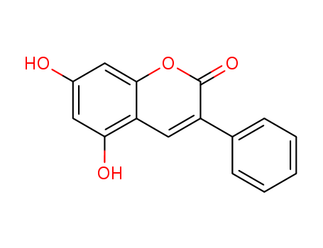 2H-1-Benzopyran-2-one,5,7-dihydroxy-3-phenyl-