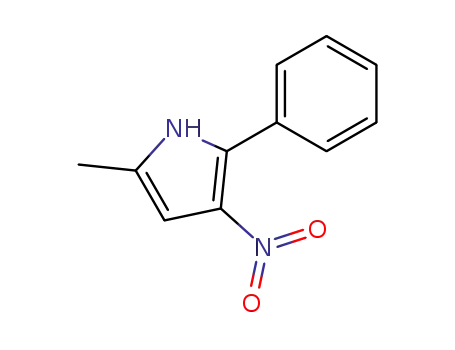 1H-Pyrrole, 5-methyl-3-nitro-2-phenyl-