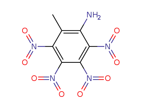 Molecular Structure of 84432-57-5 (Benzenamine, 2-methyl-3,4,5,6-tetranitro-)