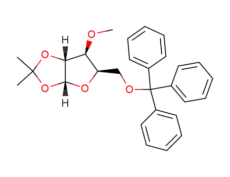 <i>O</i><sup>1</sup>,<i>O</i><sup>2</sup>-isopropylidene-<i>O</i><sup>3</sup>-methyl-<i>O</i><sup>5</sup>-trityl-α-<i>D</i>-xylofuranose