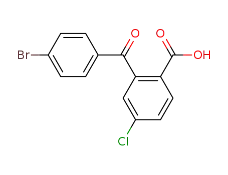 Benzoic acid, 2-(4-bromobenzoyl)-4-chloro-