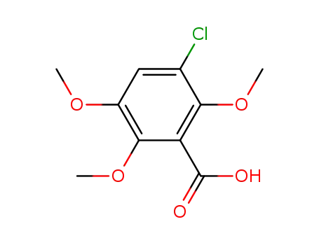 3-chloro-2,5,6-trimethoxybenzoic acid