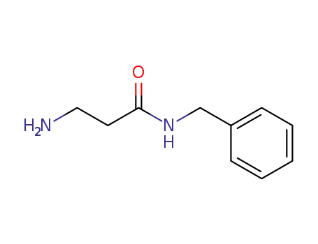Molecular Structure of 64018-20-8 (3-amino-N-benzyl-propanamide)