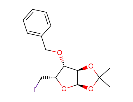 (3aR,4S,5R,6aR)-4-(benzyloxy)-5-(iodomethyl)-2,2-dimethyltetrahydrofuro[2,3-d][1,3]dioxole