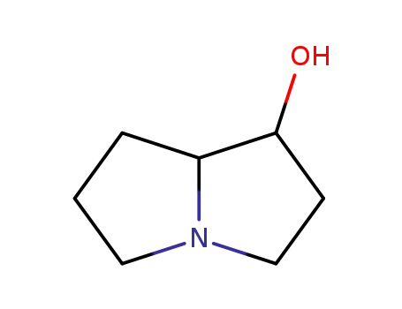 Molecular Structure of 34610-36-1 (hexahydro-1H-Pyrrolizin-1-ol)