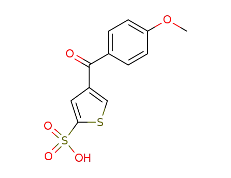 4-(4-Methoxybenzoyl)thiophene-2-sulfonic acid
