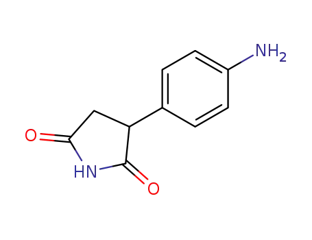 Molecular Structure of 32856-49-8 (3-(4-AMINO-PHENYL)-PYRROLIDINE-2,5-DIONE)