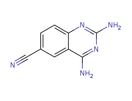 2,4-diaminoquinazoline-6-carbonitrile cas  18917-68-5