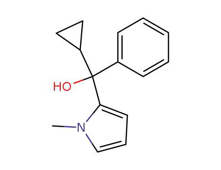 1H-Pyrrole-2-methanol, a-cyclopropyl-1-methyl-a-phenyl-