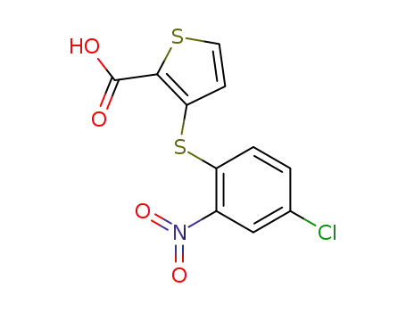2-Thiophenecarboxylic acid, 3-[(4-chloro-2-nitrophenyl)thio]-