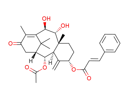 9α,10β-dihydroxy-2α-acetoxy-5α-cinnamoyloxy-taxa-4(20),11-dien-13-one