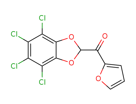 furan-2-yl(4,5,6,7-tetrachlorobenzo[d][1,3]dioxol-2-yl)methanone