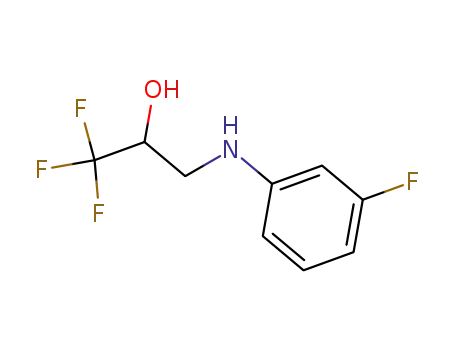 3-[(3-fluorophenyl)amino]-1,1,1-trifluoro-2-propanol