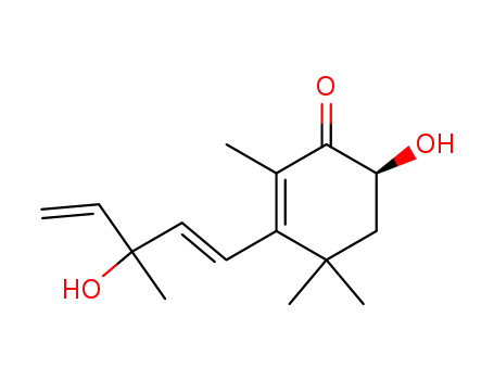 (6S)-6-hydroxy-3-[(1E)-3-hydroxy-3-methylpenta-1,4-dienyl]-2,4,4-trimethylcyclohex-2-en-1-one