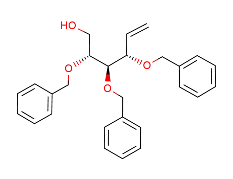 3,4,5-tri-O-benzyl-1,2-dideoxy-D-xylohept-1-enitol