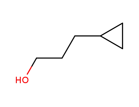 Molecular Structure of 5618-01-9 (3-cyclopropylpropan-1-ol)