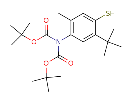 [5-(1,1-dimethylethyl)-4-mercapto-2-methylphenyl]imidodicarbonic acid bis(1,1-dimethylethyl) ester