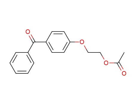 4-(2-Acetoxyethoxy)-benzophenone