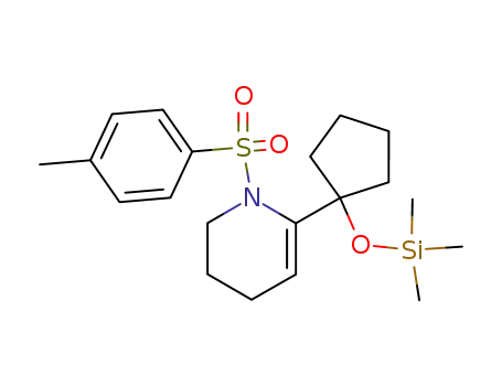 1-(toluene-4-sulfonyl)-6-(1-trimethylsilyloxycyclopentyl)-1,2,3,4-tetrahydropyridine