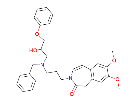 3-{3-[benzyl(2-hydroxy-3-phenoxypropyl)amino]propyl}-7,8-dimethoxy-2,3-dihydro-1H-3-benzazepin-2-one