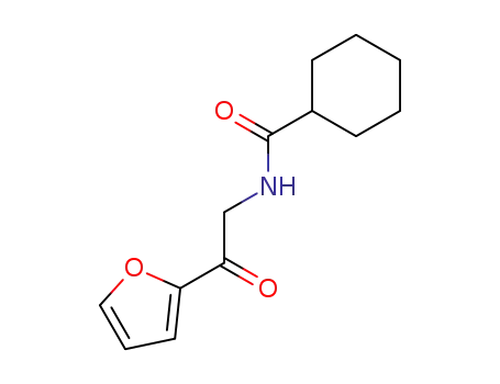 N-(2-(Furan-2-yl)-2-oxoethyl)cyclohexanecarboxamide