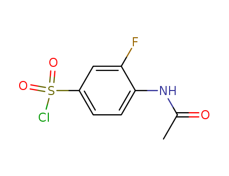 4-acetamido-3-fluorobenzene-1-sulfonyl chloride