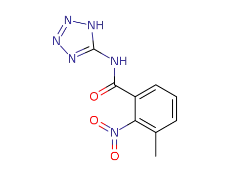 3-methyl-2-nitro-N-1H-tetrazol-5-ylbenzamide